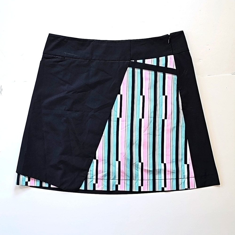 Cutter & Buck Celia Womens Rainbow Tennis Prep Skort Size 8